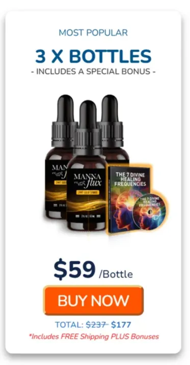 MannaFlux-3 bottle price